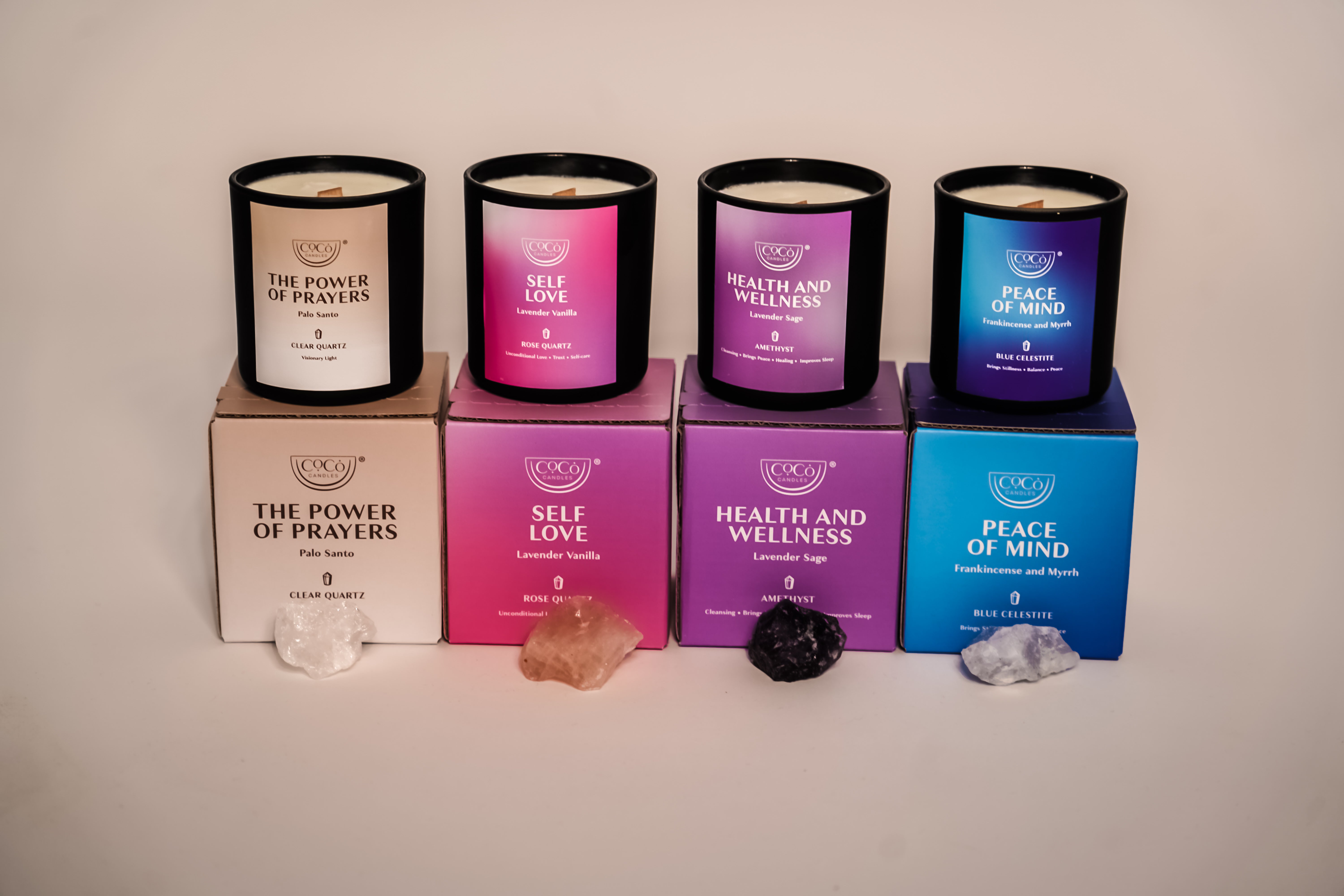 Sexual Magnet Candle + Pink Tourmaline Crystal