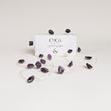 Crystal Fairy String Lights - Amethyst