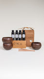 Candle Making Kit –  6 Mini Smooth Coconut Cups