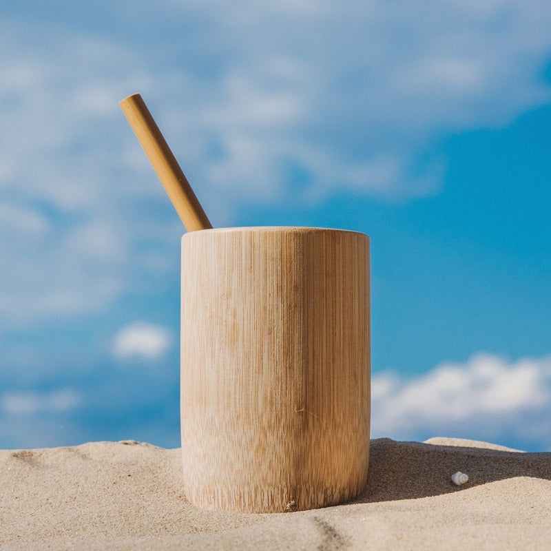 Bamboo Cup + Straw