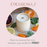 Mini Bamboo Coconut Candles Fruit Infused Range