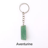 Raw Crystal Key Chain