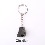 Raw Crystal Key Chain