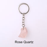 Raw Crystal Key Chain