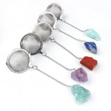 Raw Crystal Tea Strainer