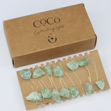 Crystal Fairy String Lights - Green Fluorite