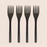 Dark Coconut Palm Wood Forks