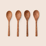 Light Coconut Palm Wood Spoon